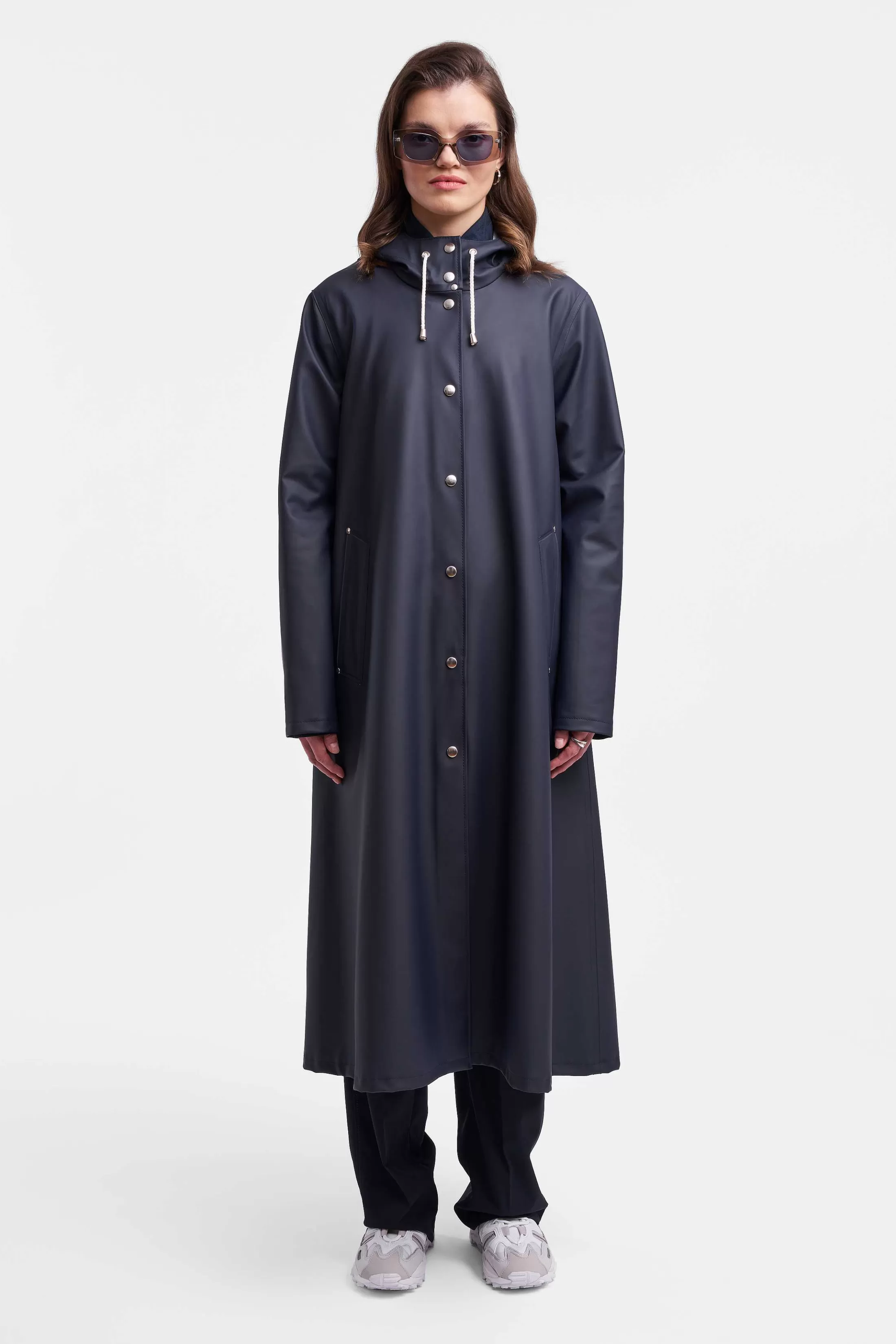 STUTTERHEIM Mosebacke Lange Regenjas Met Print Fashion