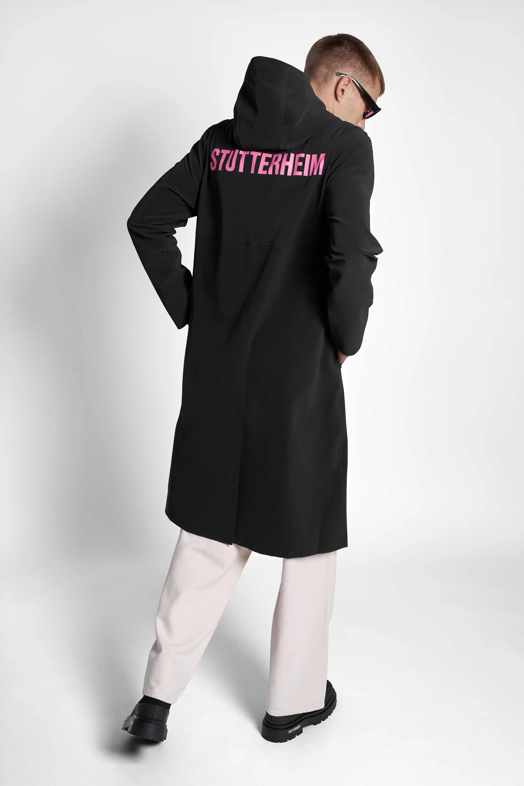 STUTTERHEIM Stockholm Lange Regenjas Met Matte Print Clearance