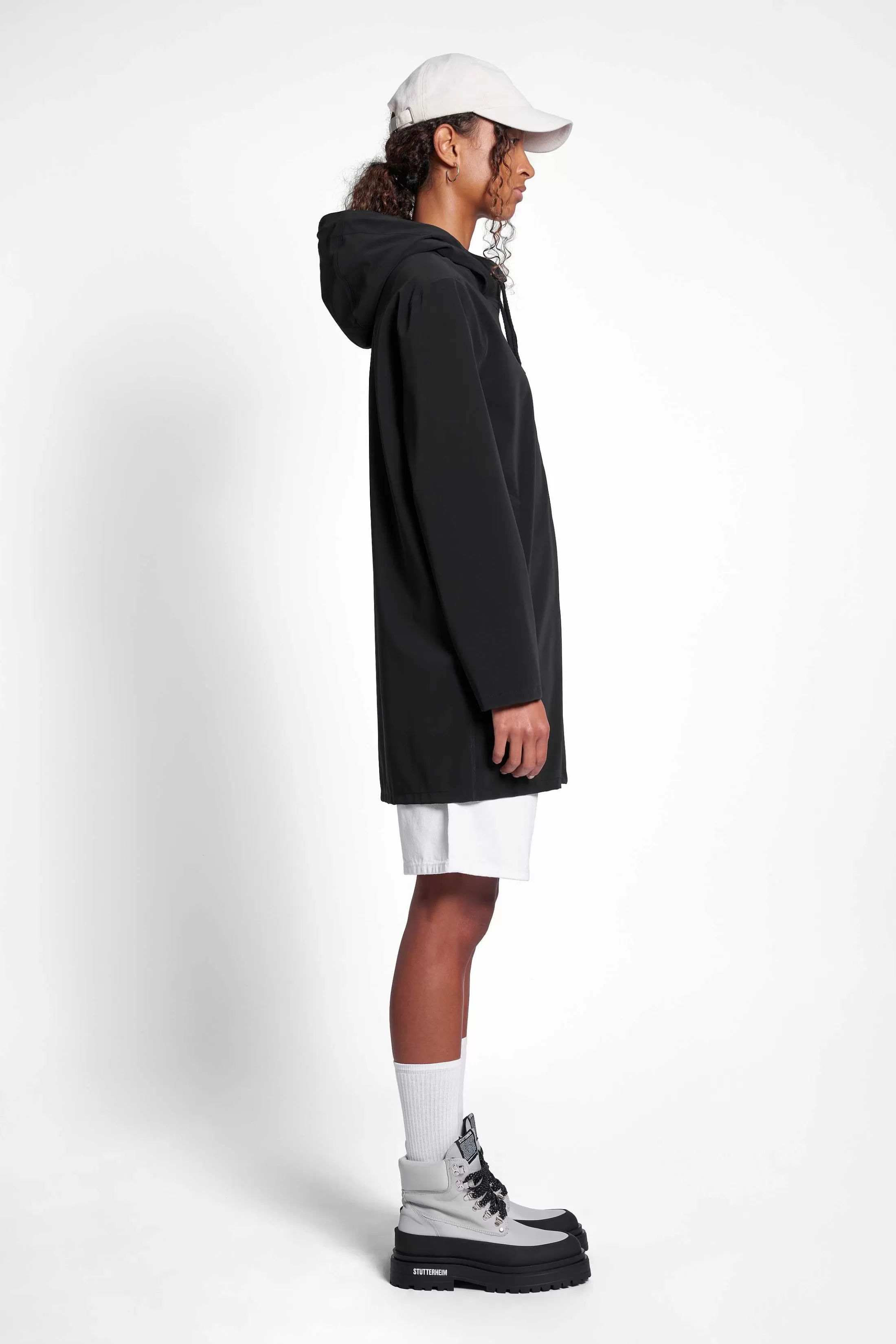STUTTERHEIM Stockholm Lichtgewicht Matte Regenjas Met Rits Cheap